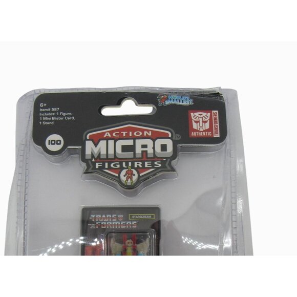 TRANSFORMERS Bumblebee And Starscream Mini Worlds Smallest Action Micro Figures - Picture 11 of 11